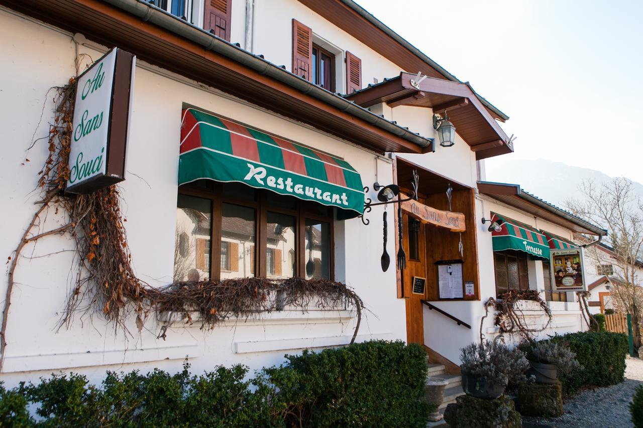 Au Sans Souci Hotel Saint-Paul-les-Monestier Luaran gambar